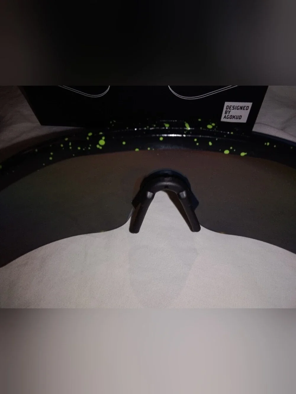 New Agokud Cycling Running Outdoors Sunglasses Adjustable Arms Rainbow Lens